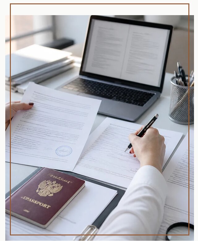 Перевод документов для визы в Устях-Джегуте с нотариальным заверением