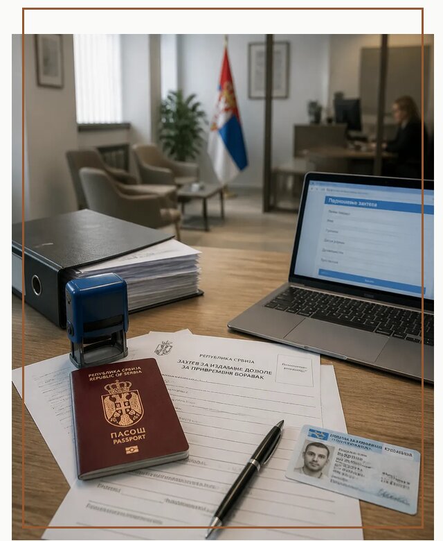 Оформление ПМЖ в Сербии для переезда в Устях-Джегуте под ключ